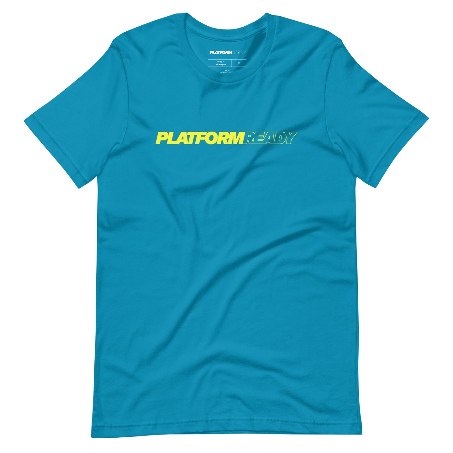 Yellow Script Tee