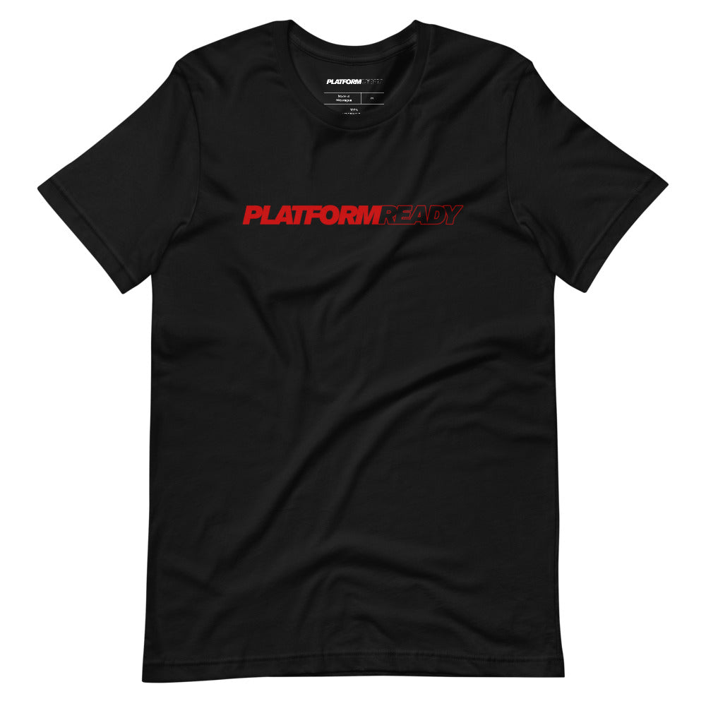 Red Script Tee