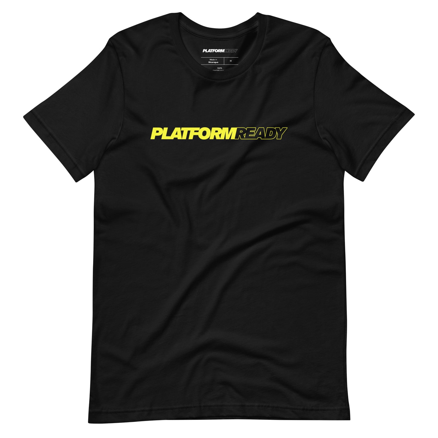 Yellow Script Tee