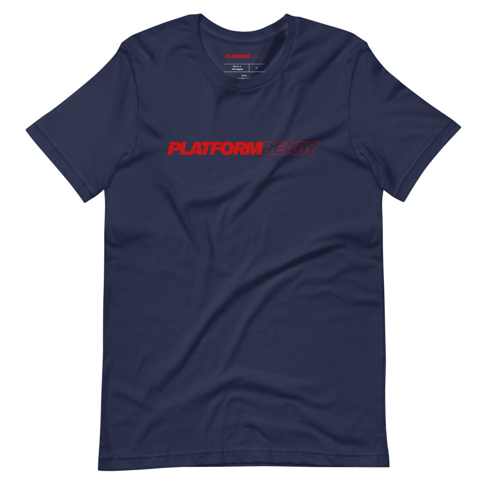 Red Script Tee