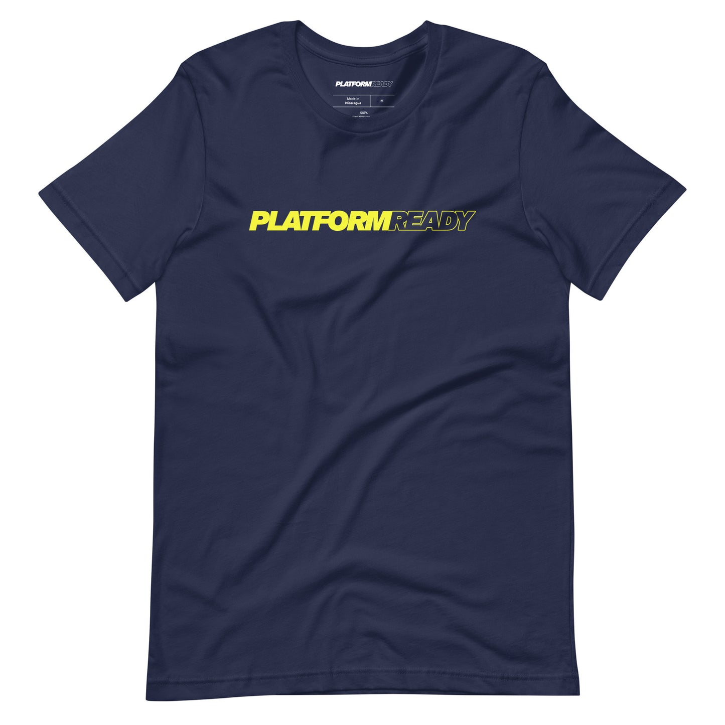 Yellow Script Tee