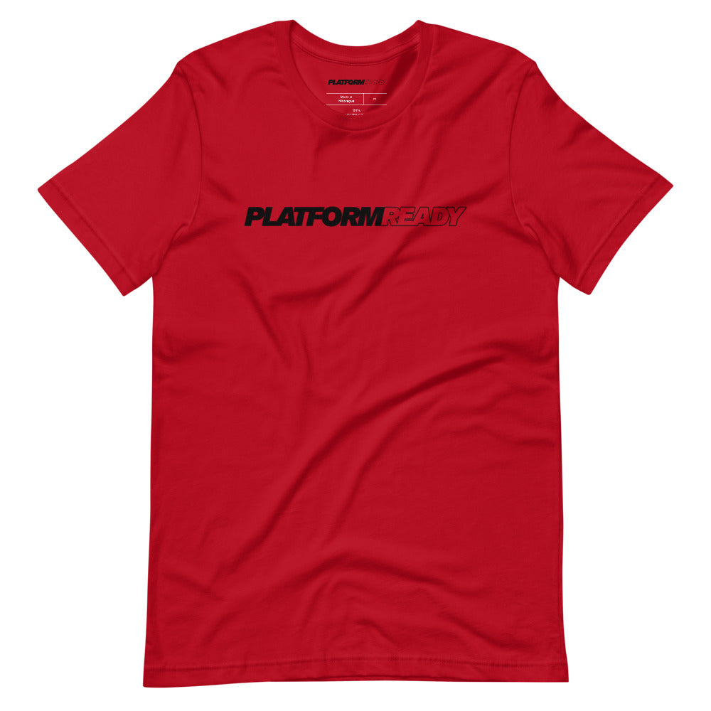Black Script Tee