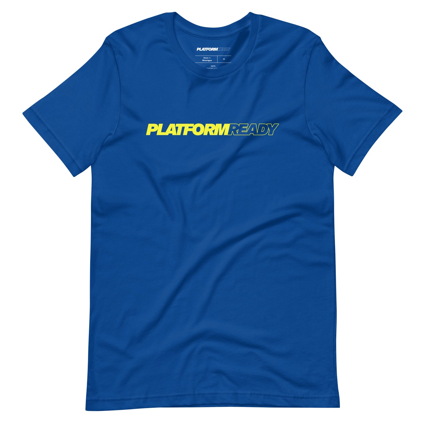 Yellow Script Tee