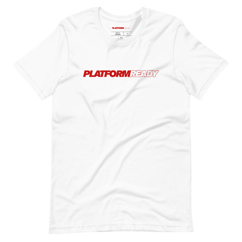 Red Script Tee